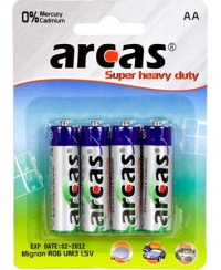 Arcas AA/R6, Super Heavy Duty, 4 pc(s)