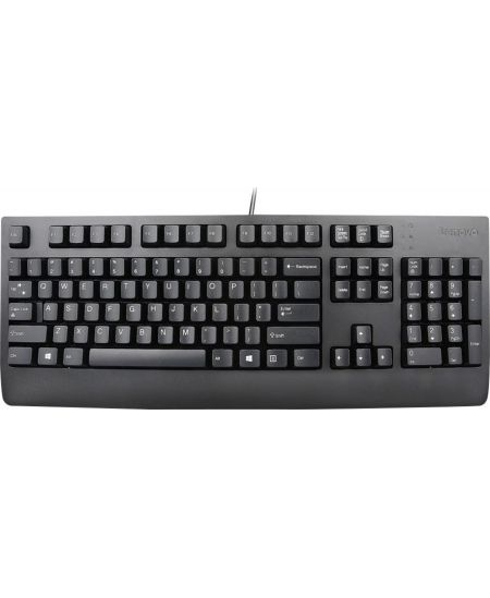 Lenovo Preferred Pro II USB Keyboard - US English with Euro symbol Wired, Black