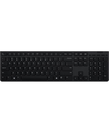 Lenovo Professional Wireless Rechargeable Keyboard 4Y41K04075 NORD, Grey, Scissors switch keys