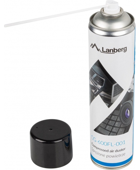 Lanberg CG-600FL-001 600 ml, Compressed gas Air Duster
