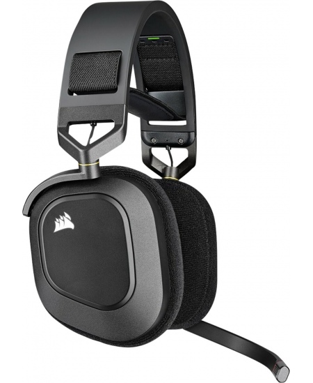 Corsair Gaming Headset HS80 RGB WIRELESS Built-in microphone, Carbon, Over-Ear