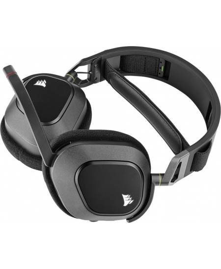 Corsair Gaming Headset HS80 RGB WIRELESS Built-in microphone, Carbon, Over-Ear