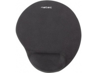 Natec Mouse Pad, Marmot, Black, Gel Filling 225x245 mm