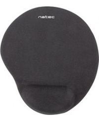 Natec Mouse Pad, Marmot, Black, Gel Filling 225x245 mm