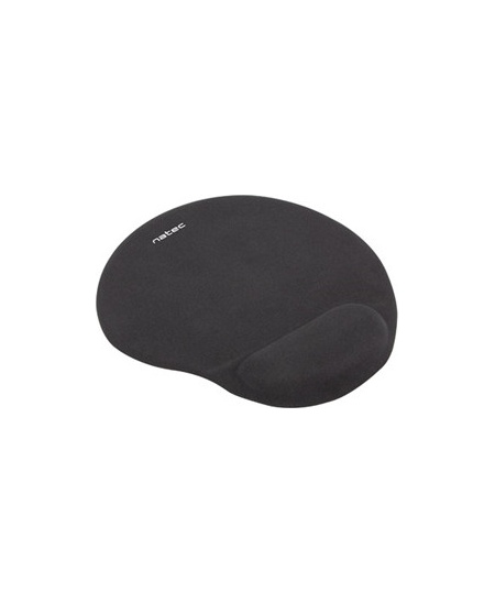 Natec Mouse Pad, Marmot, Black, Gel Filling 225x245 mm