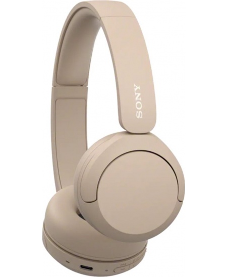Sony WH-CH520 Wireless Headphones, Beige