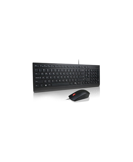 Lenovo Combo Keyboard and Mouse | Essential | Keyboard | Wired | Lithuanian | Black