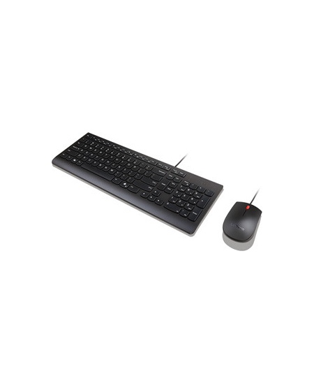 Lenovo Combo Keyboard and Mouse | Essential | Keyboard | Wired | Lithuanian | Black