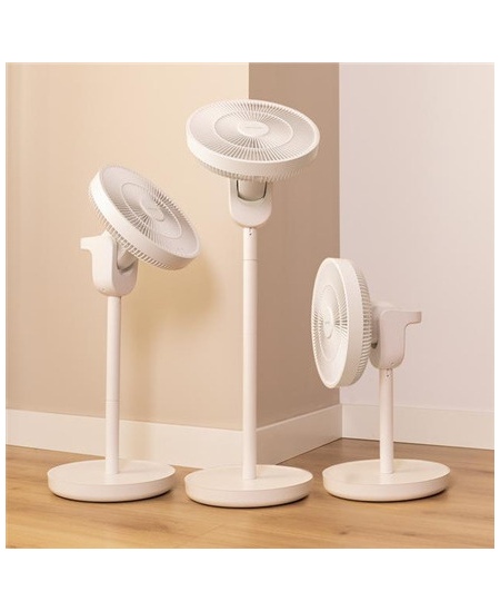 Cecotec EnergySilence 2600 Sunflower Portable | Stand Fan | Diameter 33 cm | Number of speeds 12 | Oscillation | 22 W | Remote c