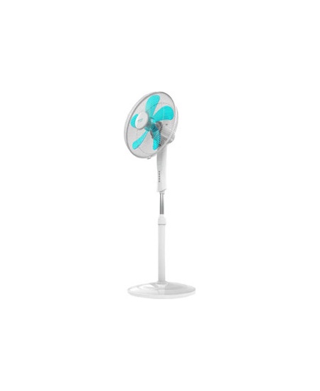 Cecotec EnergySilence 530 Power Connected | Stand Fan | White | Diameter 40 cm | Number of speeds 3 | Oscillation | 50 W | Remot