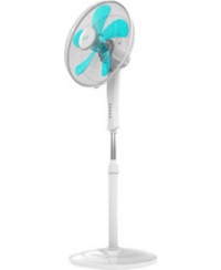 Cecotec EnergySilence 530 Power Connected | Stand Fan | White | Diameter 40 cm | Number of speeds 3 | Oscillation | 50 W | Remot