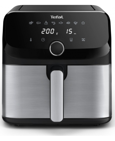TEFAL Easy Fry Mega Air Fryer | EY855D10 | Power 1700 W | Capacity 7.5 L | Black