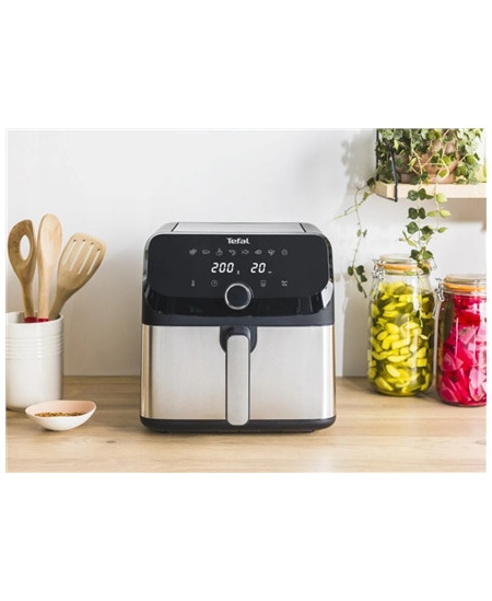TEFAL Easy Fry Mega Air Fryer | EY855D10 | Power 1700 W | Capacity 7.5 L | Black