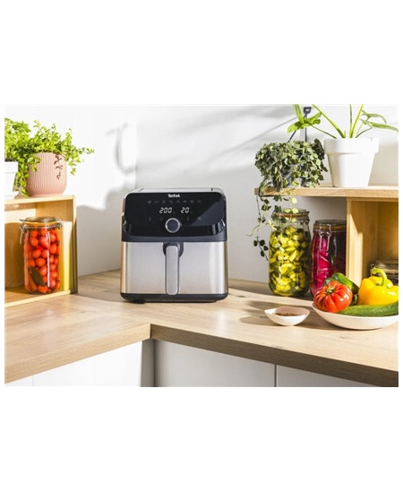 TEFAL Easy Fry Mega Air Fryer | EY855D10 | Power 1700 W | Capacity 7.5 L | Black
