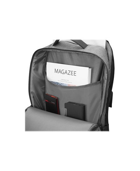 Lenovo | Business Casual 17-inch Backpack (Water-repellent fabric) | Essential | Fits up to size 17 " | Backpack | Charcoal