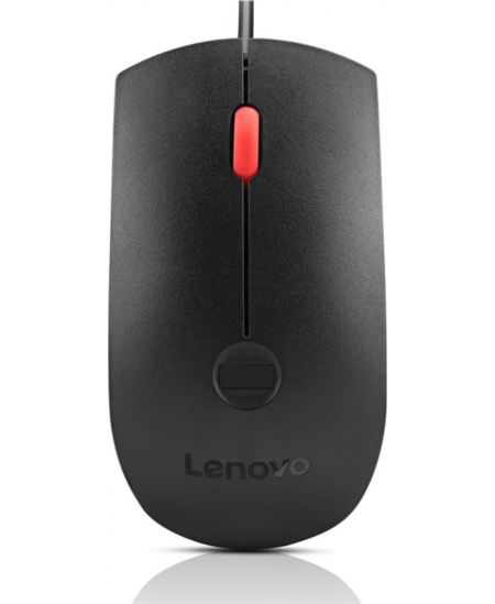 Lenovo | Biometric Mouse | Gen 2 | Optical mouse | Wired | Black