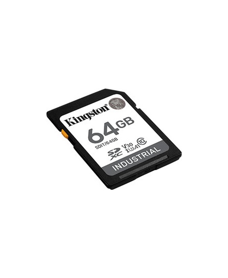 Kingston | Memory Card | SDIT/64GB | 64 GB | SD | Flash memory class Class 10, UHS-I, U3, V30, A1