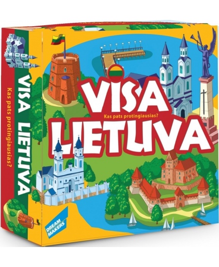 Stalo žaidimas Dream makers „Visa Lietuva“