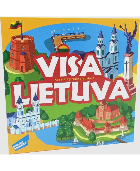 Stalo žaidimas Dream makers „Visa Lietuva“