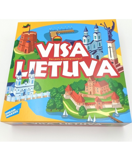 Stalo žaidimas Dream makers „Visa Lietuva“