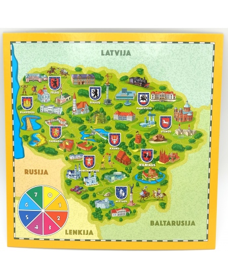 Stalo žaidimas Dream makers „Visa Lietuva“