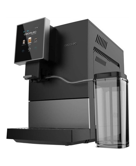 Cecotec Coffee Maker | Cremmaet Compactccino Connected | Pump pressure 19 bar | Built-in milk frother | Super-automatic | Black