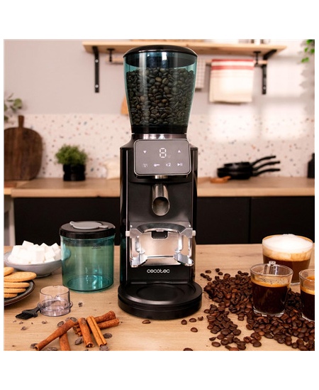 Cecotec Coffee Grinder | SteelMill Touch | 150 W | Coffee beans capacity 300 g | Number of cups 14 pc(s)