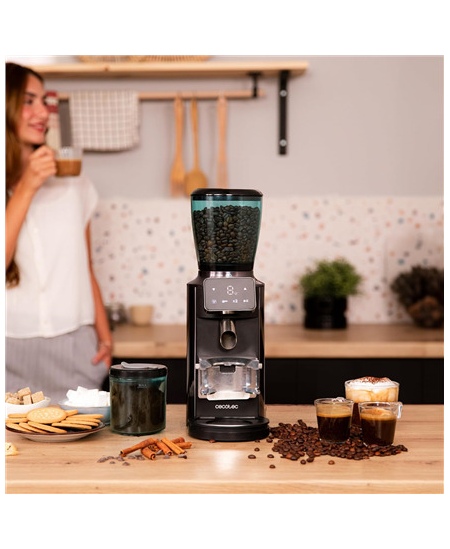 Cecotec Coffee Grinder | SteelMill Touch | 150 W | Coffee beans capacity 300 g | Number of cups 14 pc(s)