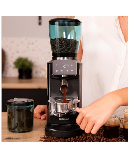 Cecotec Coffee Grinder | SteelMill Touch | 150 W | Coffee beans capacity 300 g | Number of cups 14 pc(s)
