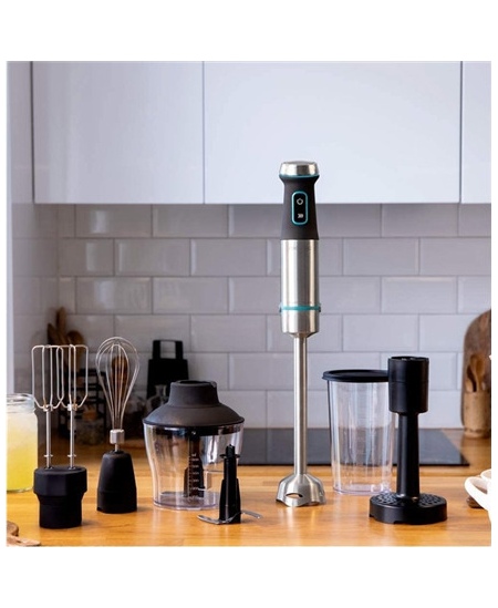 Cecotec Hand Blender | Power TitanBlack 1200 XL PerfectCream&Crush | Hand Blender | 1200 W | Number of speeds Adjustable | T