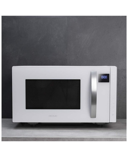 Cecotec Microwave Oven | GrandHeat 2300 Flatbed Touch White | Free standing | 23 L | 800 W | White