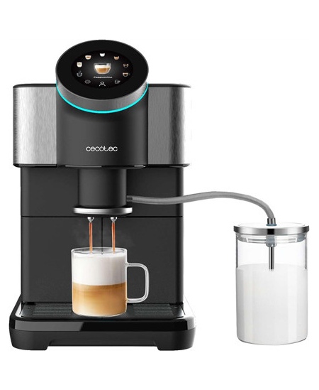 Cecotec Coffee Maker | Cremmaet Spin | Pump pressure 19 bar | Built-in milk frother | Super-automatic | 1450 W