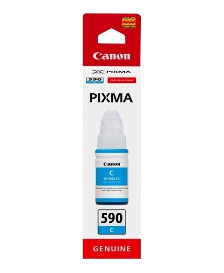 Canon GI-590C (1604C001) Rašalo papildymo buteliukas, Žydra