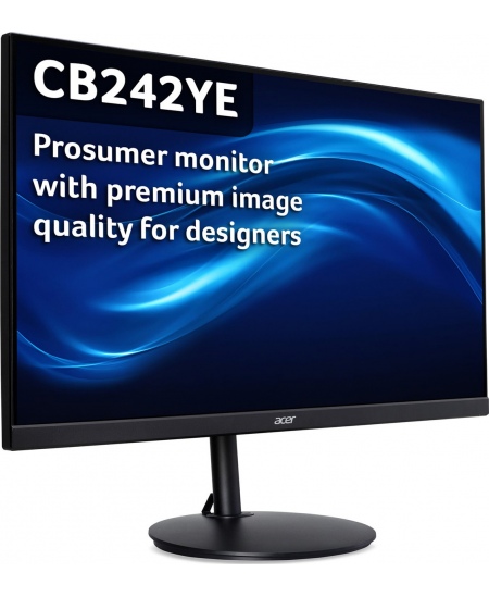 Acer | CB242Y E | 24 " | IPS | FHD | 16:9 | 100 Hz | 1 ms | 1920 x 1080 pixels | 250 cd/m² | HDMI ports quantity 1 | Black