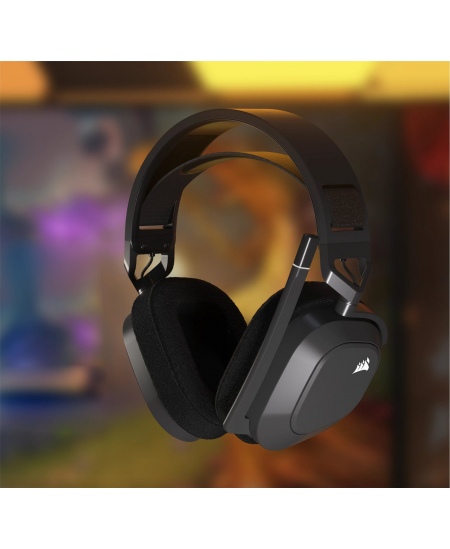 Corsair | Gaming Headset | HS80 Max | Bluetooth | Built-in microphone | Wireless | Steel Gray | Bluetooth | Over-Ear | Wireless