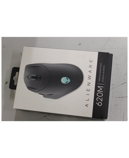SALE OUT.  | Dell | Gaming Mouse | AW620M | Wired/Wireless | Alienware Wireless Gaming Mouse | Dark Side of the Moon | USED AS D