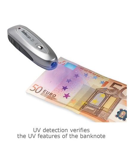 SAFESCAN | 35 | Grey | Suitable for Banknotes, ID documents | Number of detection points 3