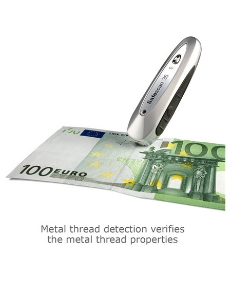 SAFESCAN | 35 | Grey | Suitable for Banknotes, ID documents | Number of detection points 3