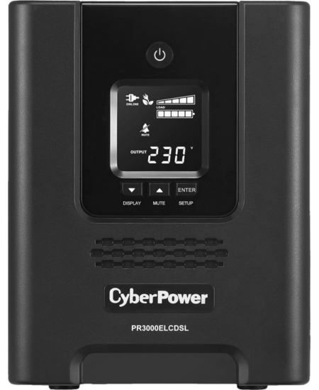CyberPower | Smart App UPS Systems | PR3000ELCDSL | 3000  VA | 2700  W