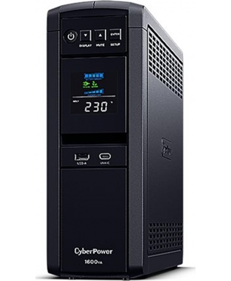 CyberPower | Backup UPS Systems | CP1600EPFCLCD | 1600 VA | 1000 W