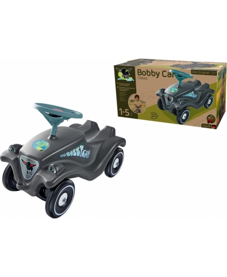 Paspiriama mašinėlė BIG Bobby Car Classic Eco, pilka