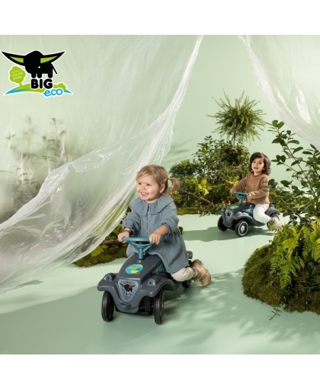 Paspiriama mašinėlė BIG Bobby Car Classic Eco, pilka