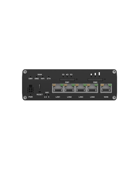 Teltonika Industrial 5G Router with Wi-Fi 6 | RUTC5020 | 802.11ax | 10/100/1000 Mbit/s | Ethernet LAN (RJ-45) ports 5 | Mesh Sup