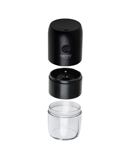 Camry Cordless USB Electric Coffee Grinder | CR 4302 | 25 W | Coffee beans capacity 25-30 g | Black