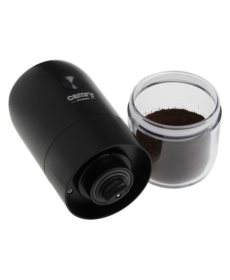 Camry Cordless USB Electric Coffee Grinder | CR 4302 | 25 W | Coffee beans capacity 25-30 g | Black