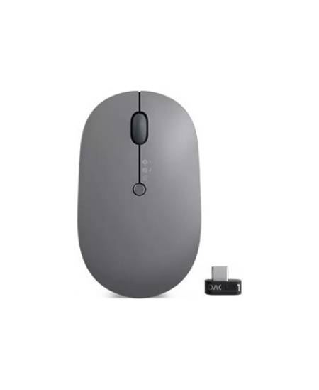 Lenovo | Go Wireless Multi-Device Mouse | Storm Grey