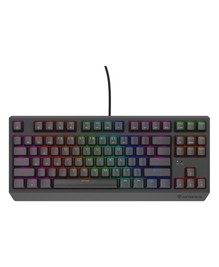 Genesis THOR 230 | Mechanical Gaming Keyboard | Wired | US | Black | USB Type-A | Outemu Red