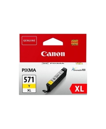 Canon CLI-571XLY (0334C001), geltona kasetė