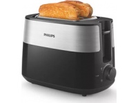 Philips | Toaster | HD2516/90 Daily Collection | Power 830 W | Number of slots 2 | Housing material Plastic | Black