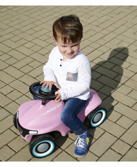 BIG Różowy Jeżdzik Pchacz Bobby Car Neo Pink Dla Dzieci